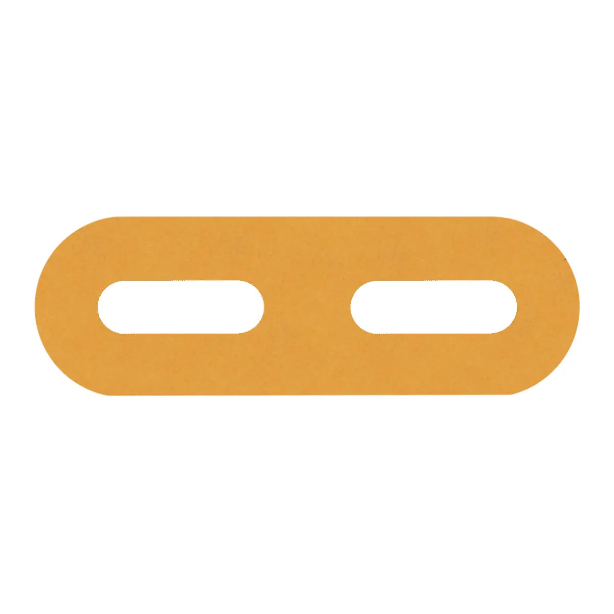 Felt Ceiling Acoustic Baffles - OVAL on white background DecorMania UK